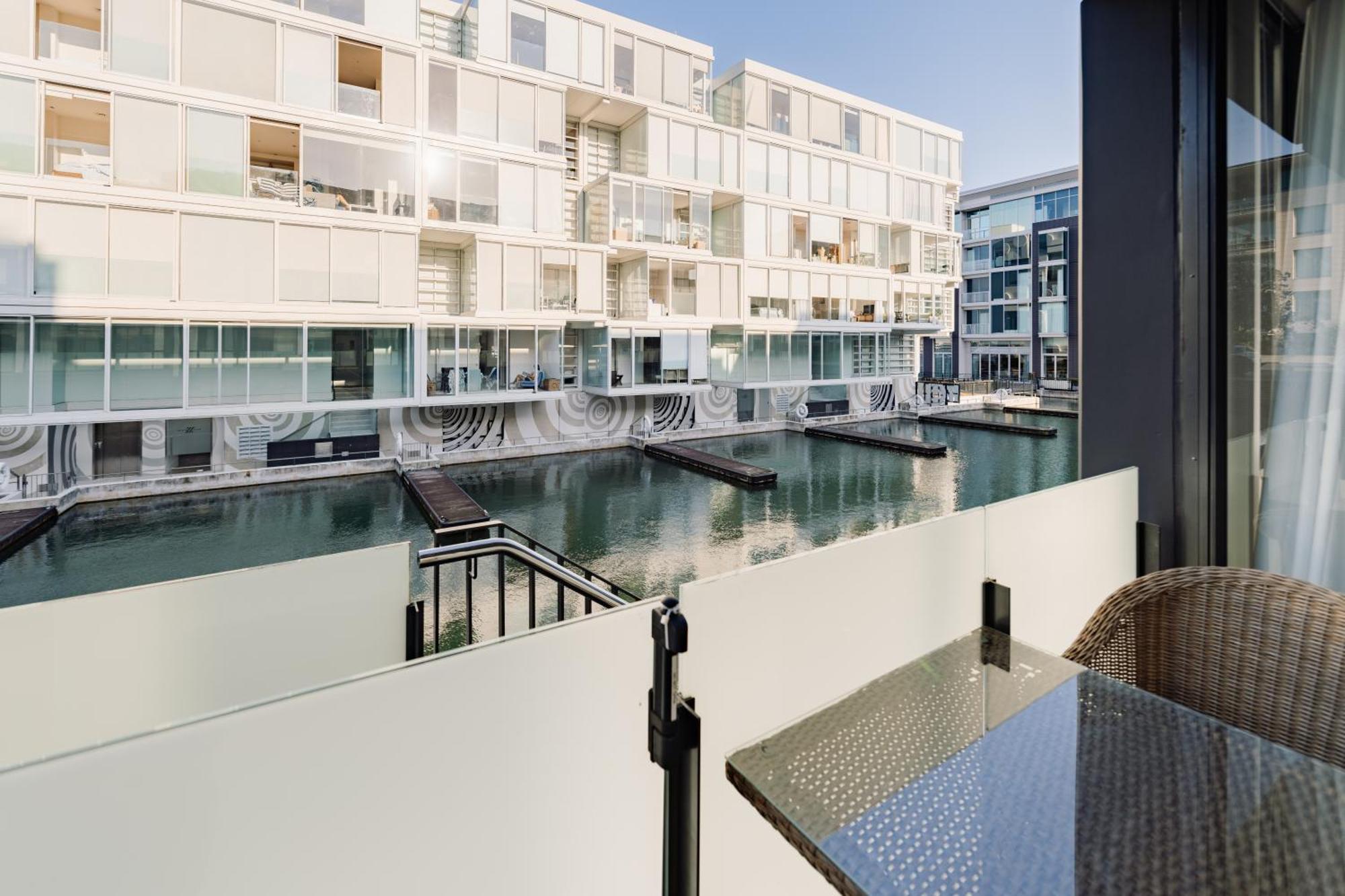 Pavilions Marina Apartment 104 - Wynyard Quarter Viaduct Harbour Окленд Екстер'єр фото